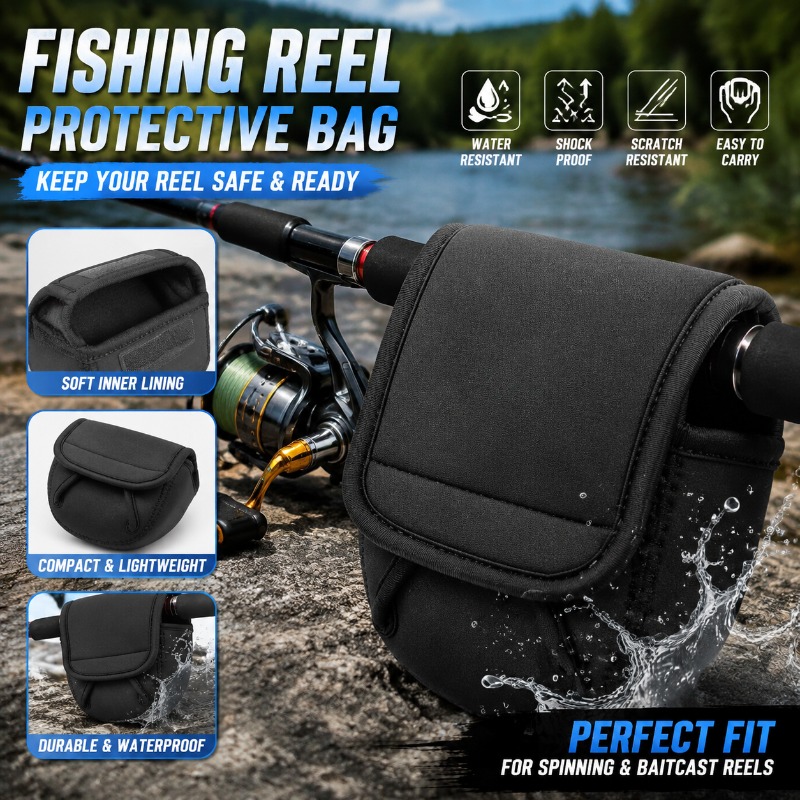Fishing Equipment Bag - Capa Protetora para Carretilha de Pesca,