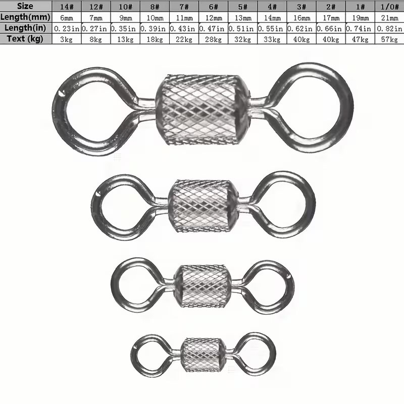Conector giratório para pesca, - Fishing Equipment Cheap avaliação e preço