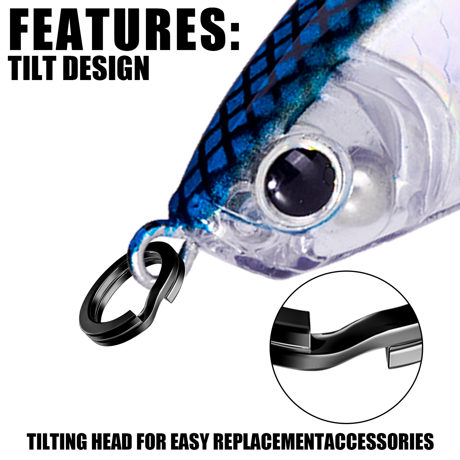 100 peças anéis divididos de p - Fishing Equipment Cheap avaliação e preço