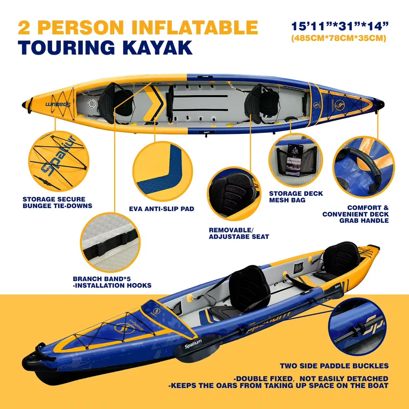 Novo, Caiaque Inflável de Alta - Fishing Equipment Brands avaliação e preço